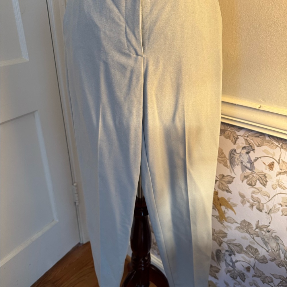 NWT ASOS Light Blue Gray Trousers Size 2